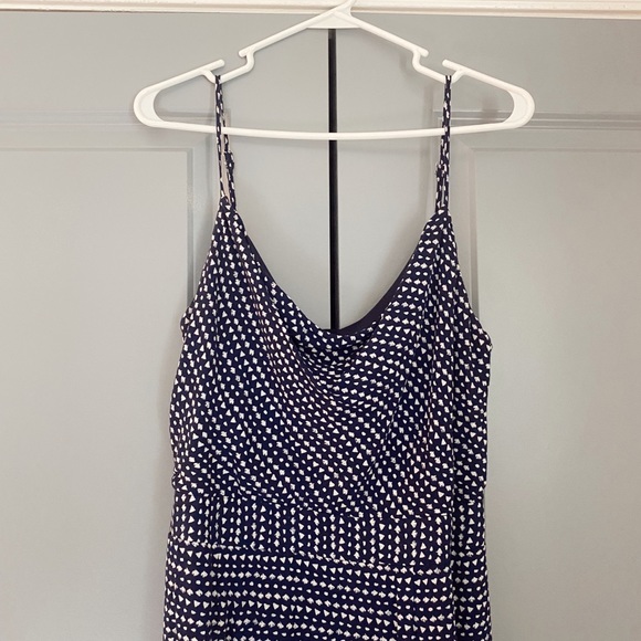 Blu Pepper - navy midi Dress - size Large - Picture 2 of 8